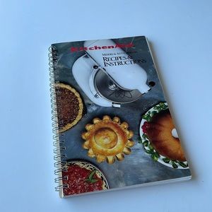 KITCHENAID RECIPE & INSTRUCTION BOOK